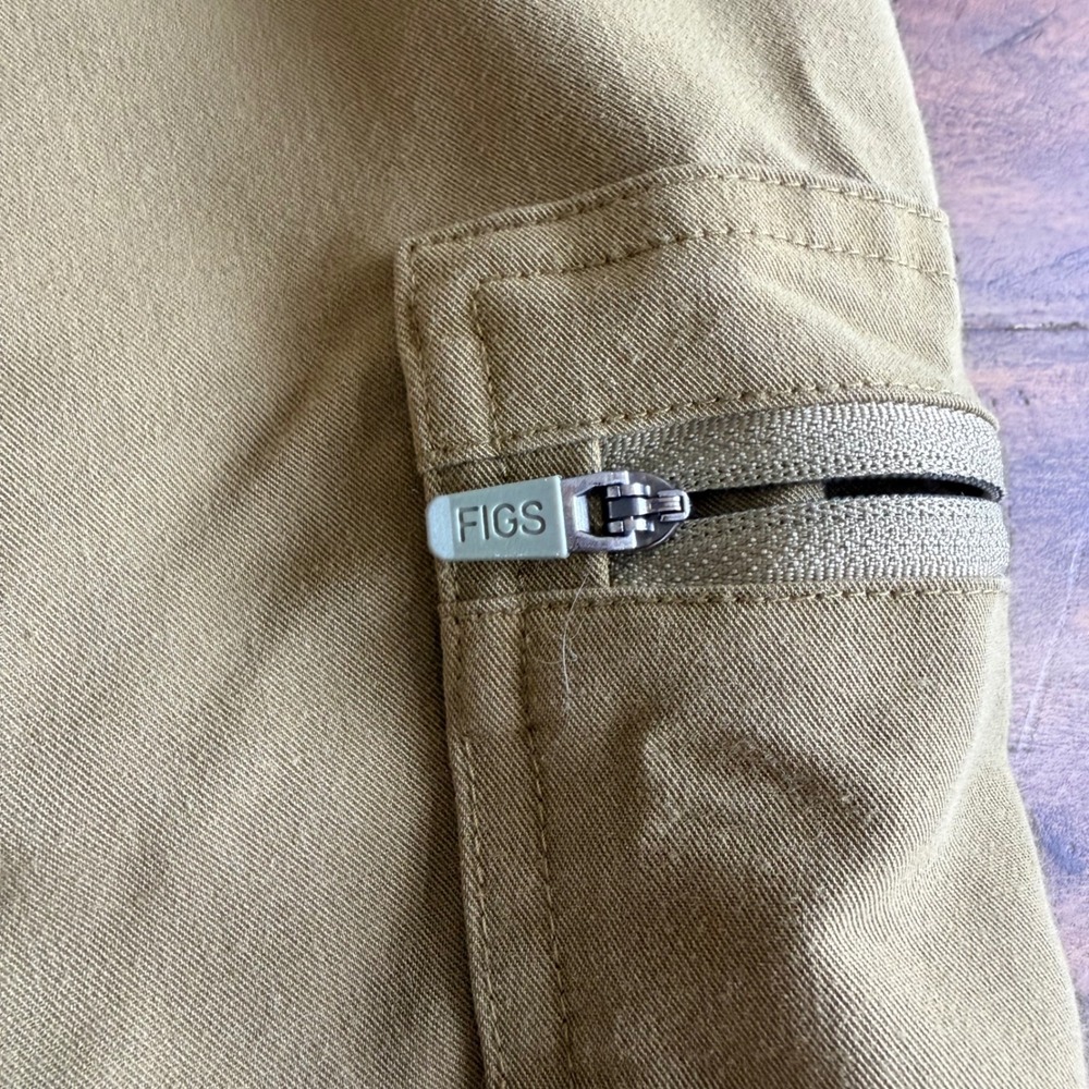 FIGS Zamorra Scrub Joggers Womens L Dark Olive W18SW2005 Cargo Nurse Doctor - Picture 11 of 13